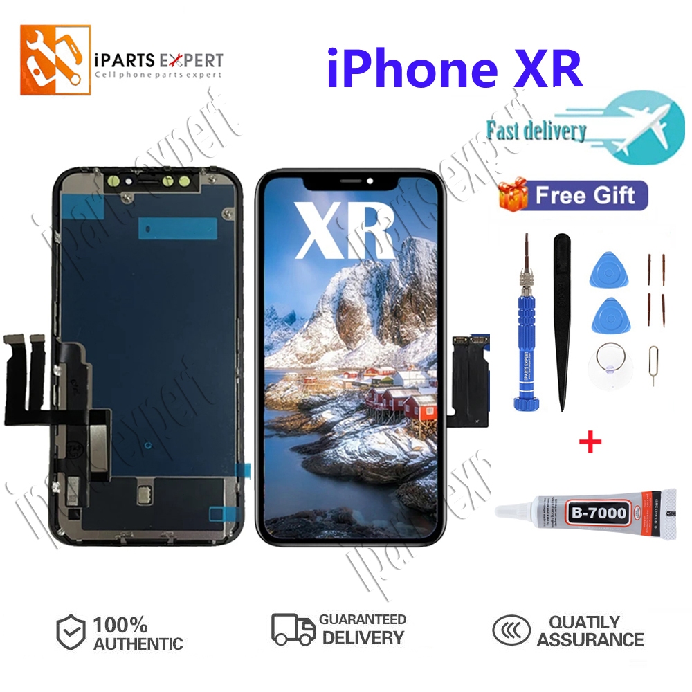 IPARTSEXPERT Uji keaslian Original LCD For iPhone XR/XS Tampilan Perakitan Pengganti Dengan Digitize