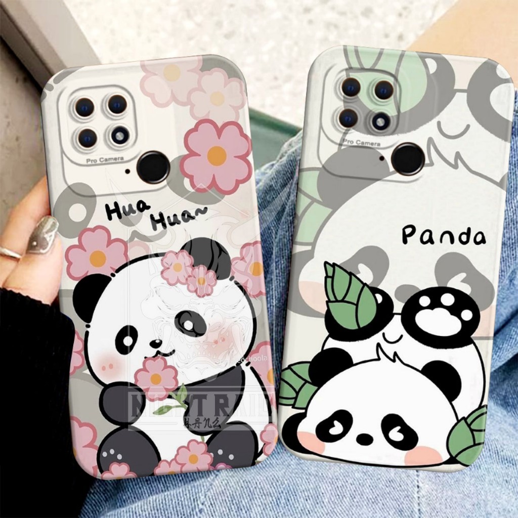 Case POCO C40/REDMI 10C Motif Panda Cute kekinian - Case Panda - Case cute - case kekinian - case ke