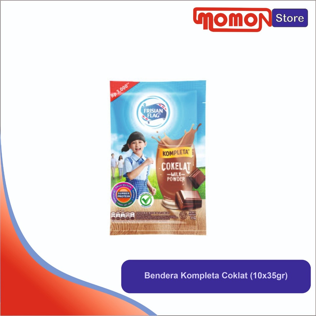 

Frisian Flag Sachet Komplet Cokelat 35gr (10x35gr)