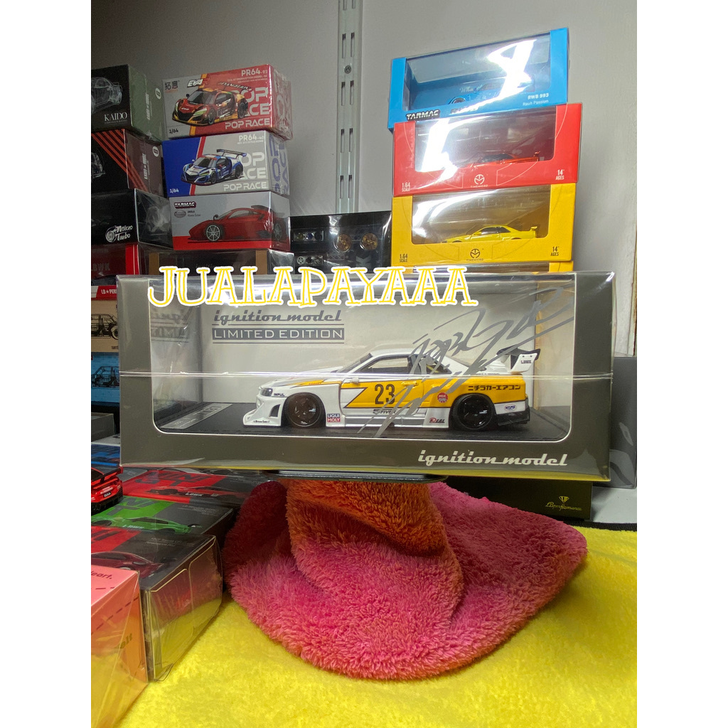 IGNITION MODEL NISSAN ER34 LBWK SUPER SILHOUTTE DIECAST IGNITION MODEL 1/43 NISSAN ER34 LBWK SUPER S