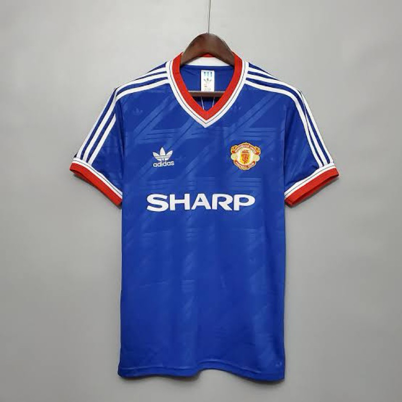 RETRO | JERSEY RETRO MU AWAY BIRU 1986 GRADE ORI