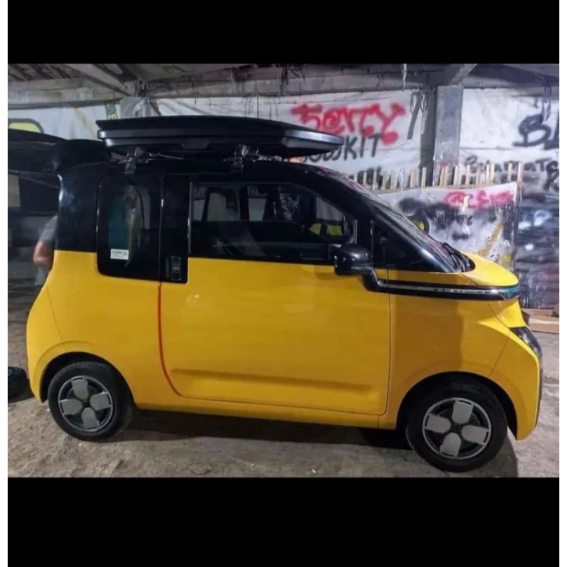 promo  roofbox bagasi atas roofrail crossbar wuling AIR EV / wuling listrik