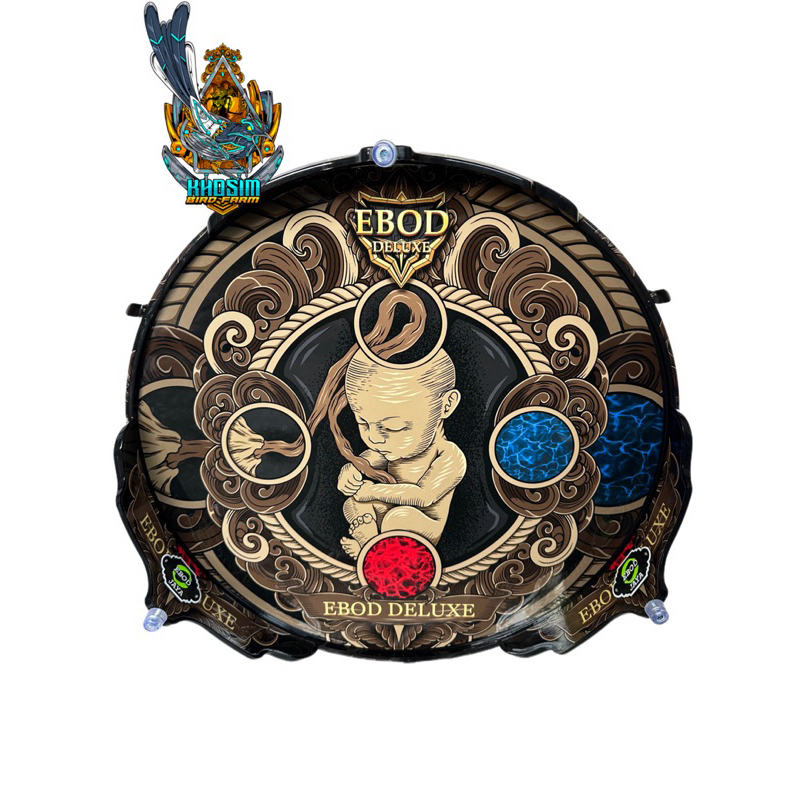 TERBARU 2025 Sangkar Murai Ebod Deluxe PVC no.2 Robot Murai Murai Robot Full Water Decal Kandang Mur