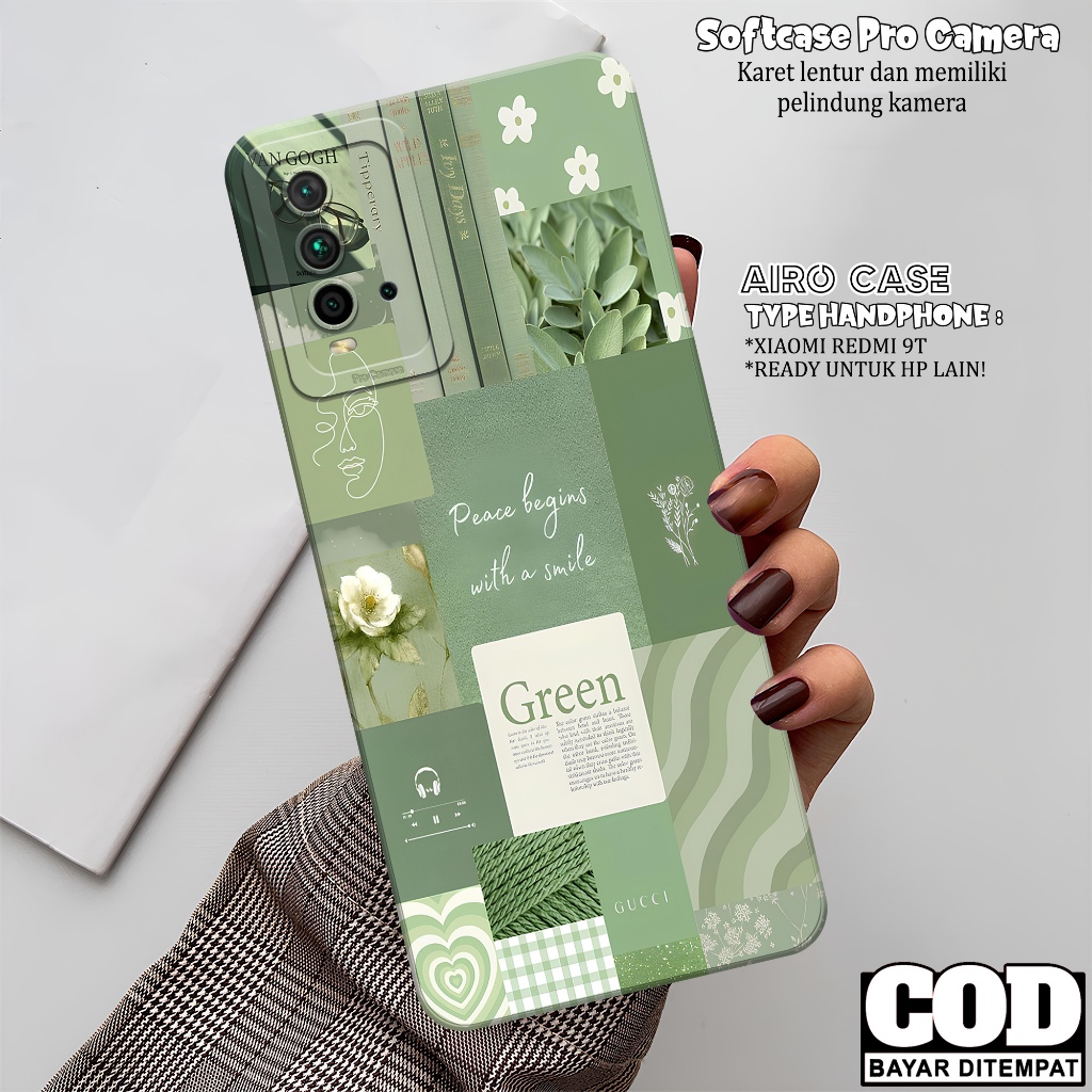 Case Xiaomi Redmi 9T Terbaru - Softcase Xiaomi Redmi 9T - Fashion Case AESTHETIC - Casing Xiaomi Red