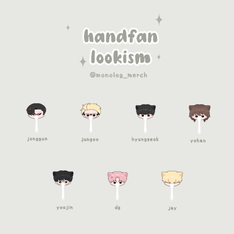 HYNEKO handfan webtoon lookism
