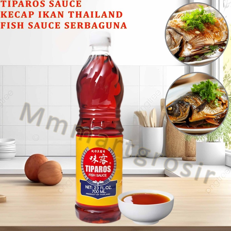 

Tiparos Sauce / Kecap Ikan Thailand / Fish Sauce Serbaguna / 700ml