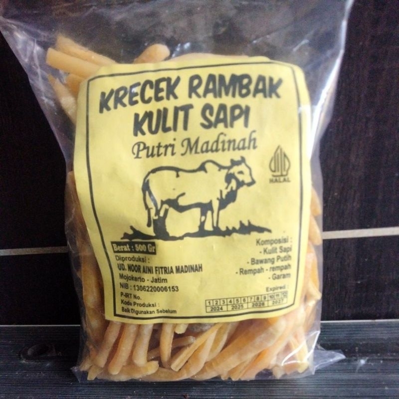 

Krecek Rambak Kulit Sapi Putri Madinah
