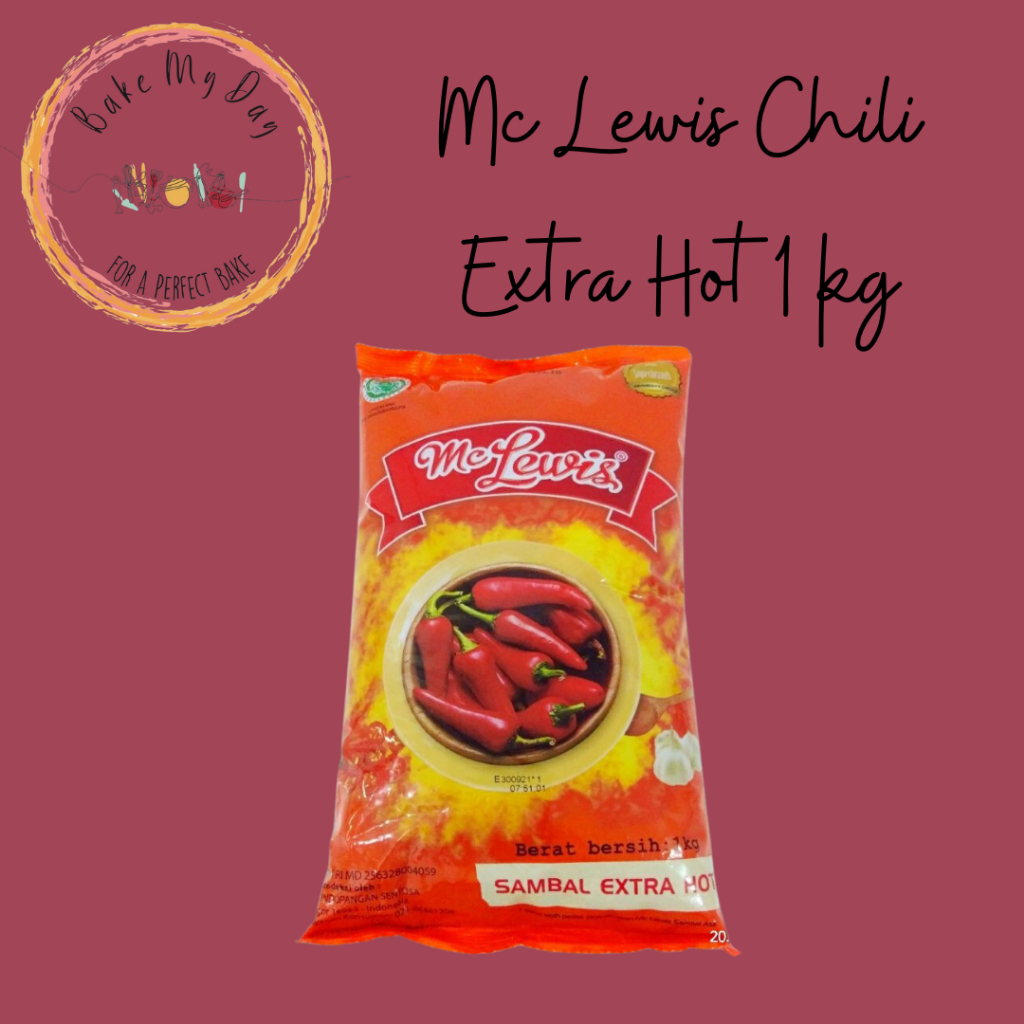 

Mc Lewis Chili Sauce Extra Hot Pouch 1 kg