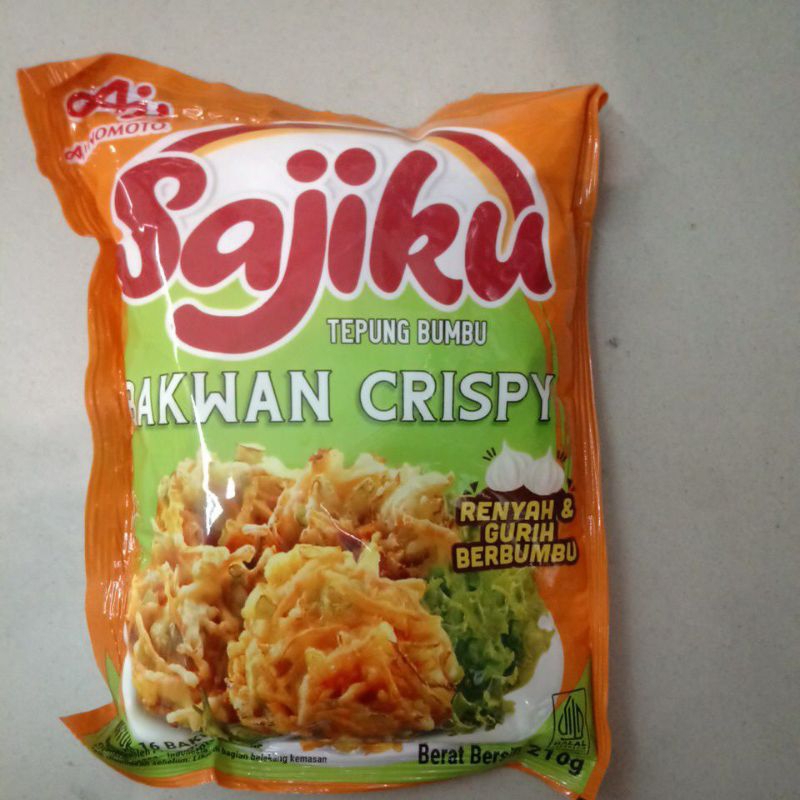 

SAJIKU TEPUNG BUMBU BAKWAN 210GR