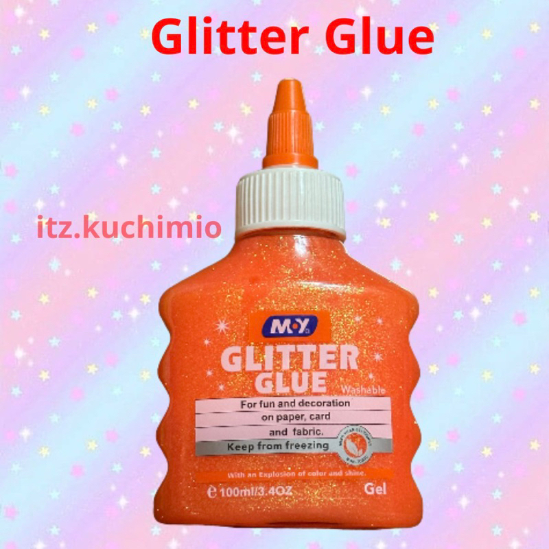 

Lem glitter Glitter Glue untuk dekorasi kertas 100 ml murah