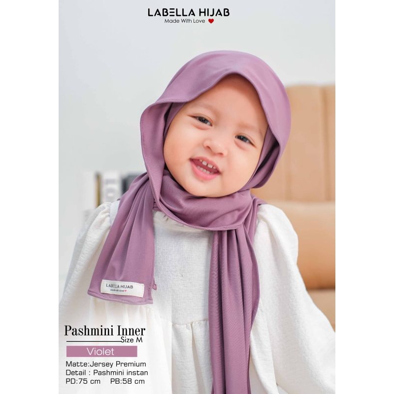 pashmina iner kids M ORI by labella hijab