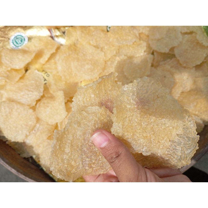 

Kerupuk Nasi Puli mentah kering