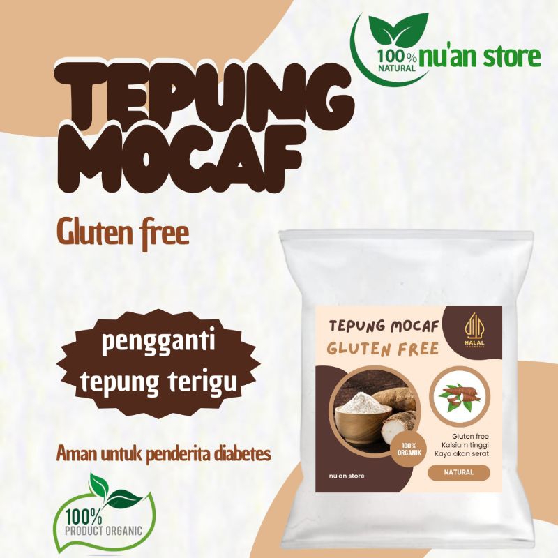 

TEPUNG MOCAF GLUTEN FREE 500grm