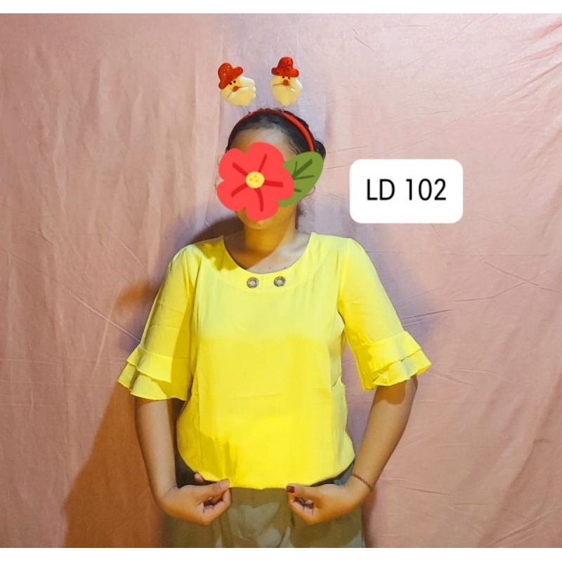 Atasan wanita/baju potongan/kemeja wanita/blous wanita Fashion offcial