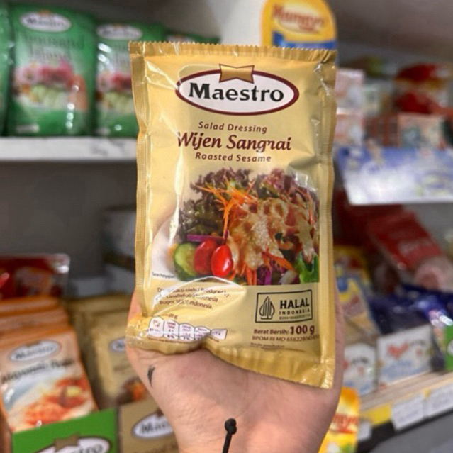 

MAESTRO wijen sangrai 100gr