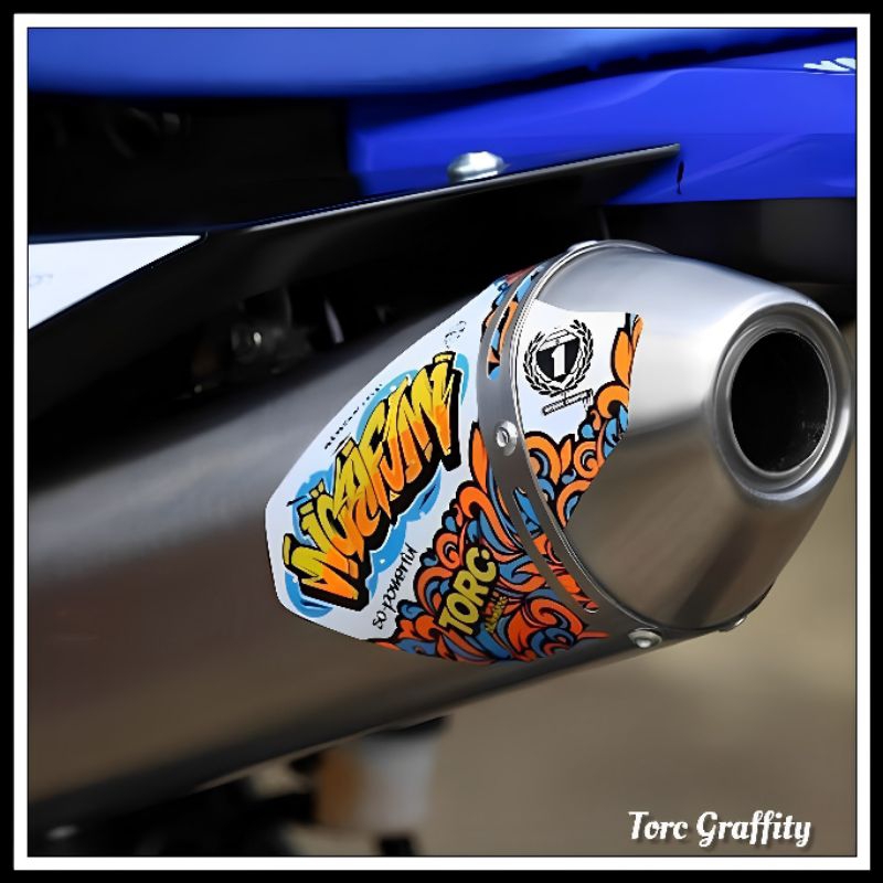 Knalpot NORIFUMI Torc Graffity KLX140 KLX150 CRF150L WR155 DTRACKER150 VIAR CROSS X150