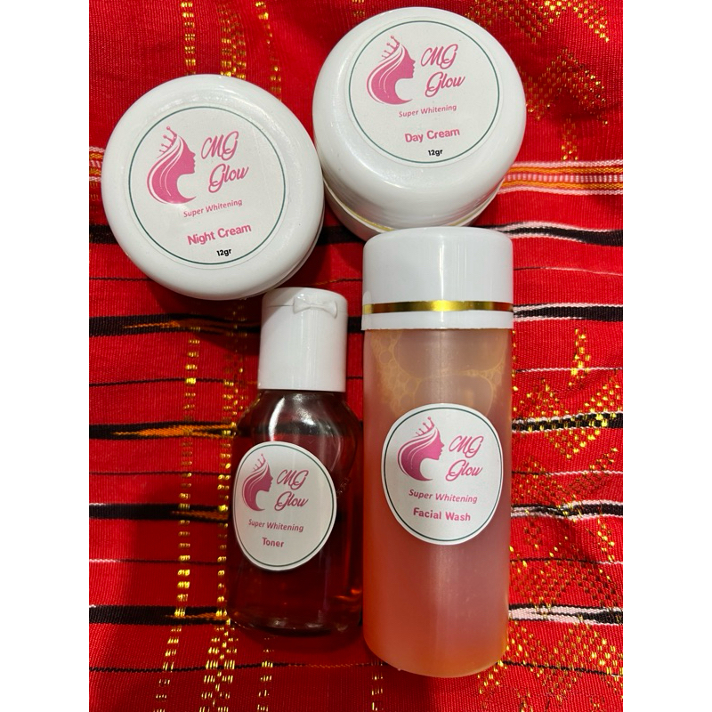 paket watening mg glow sabun kecil isi 4