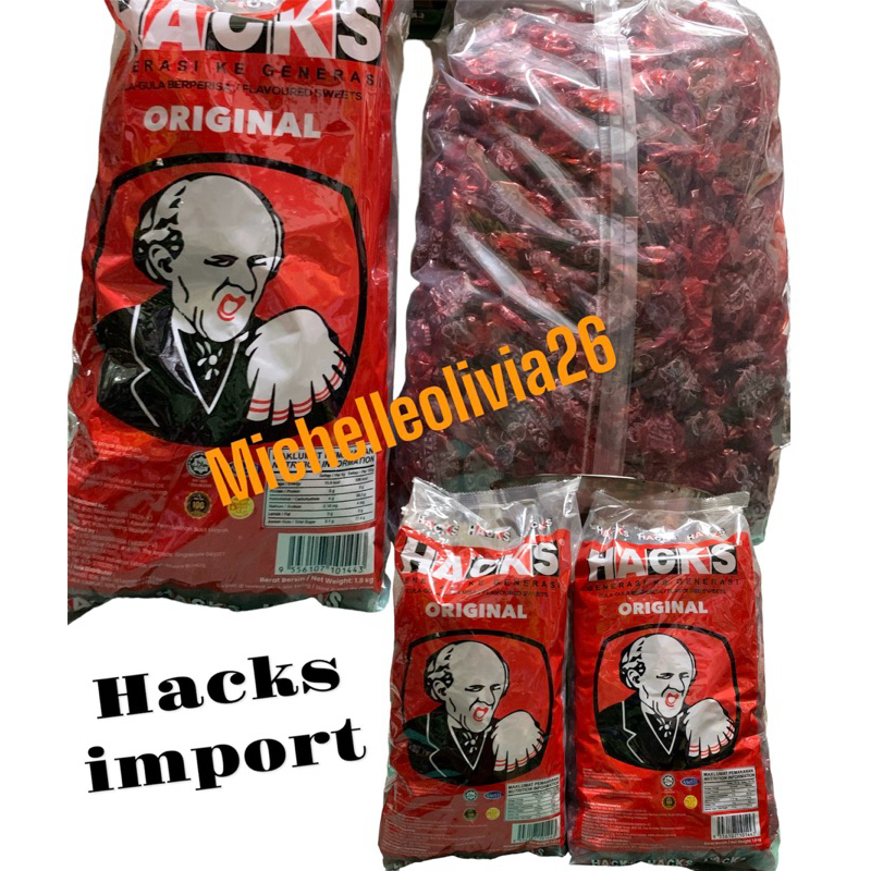 

PERMEN HACKS IMPORT 1.8KG hacks