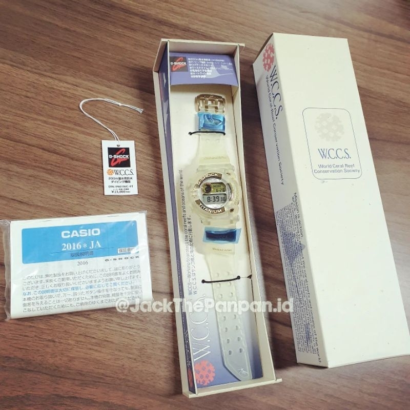 G-SHOCK DW-9901WC-9T Frogman Clear Gold GSHOCK CASIO DW-9900 DW9900