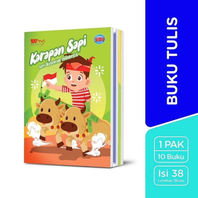 

Buku Tulis Sinar Dunia SIDU 38 Lembar (Per Pak 10 Buku)