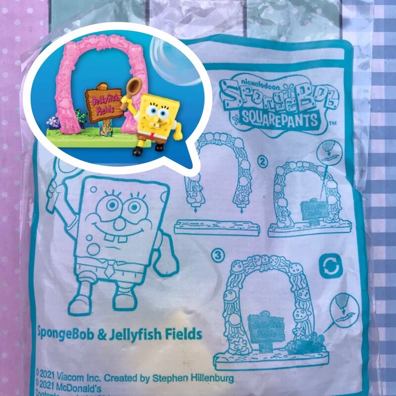 Mainan Happy Meal McD Toys Spongebob Squarepants McDonald Toy baru new segel