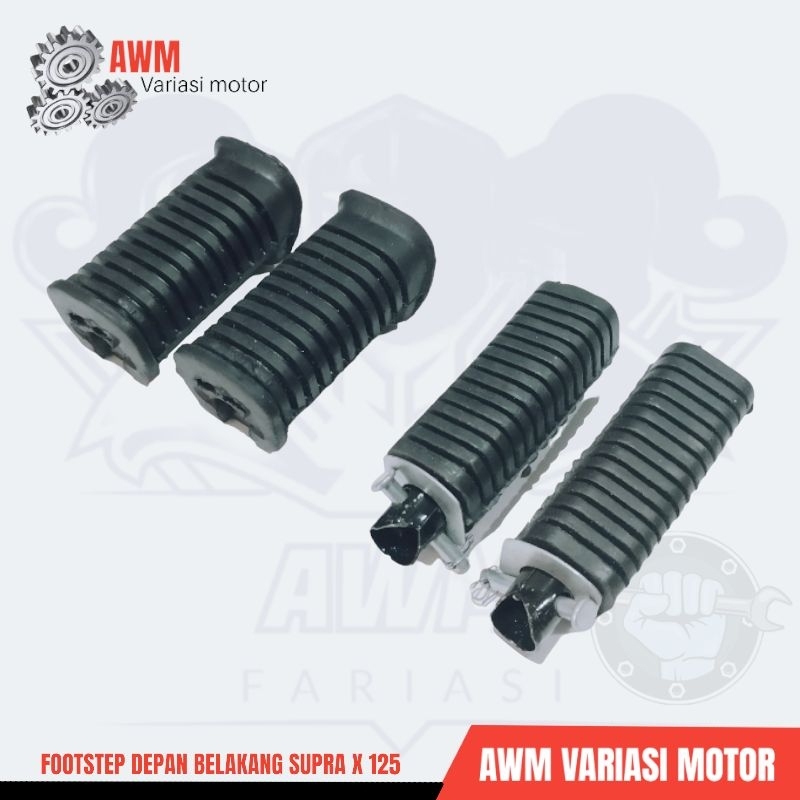 Footstep Depan Supra X 125 Footstep Belajang Supra Satu Set PNP Supra X 125 Karisma Supra Lama