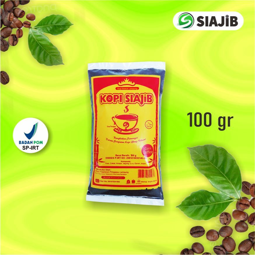 

Kopi Siajib Corn Coffe Kopi Bubuk Lampung 100 gr