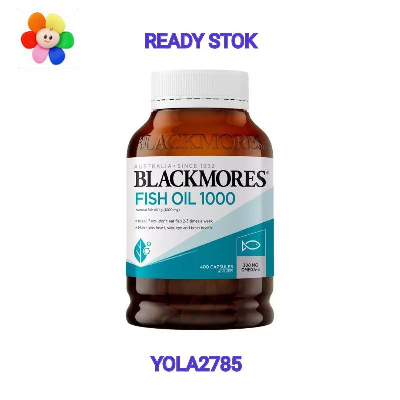 Blackmores Fish Oil 1000 mg 400 caps 1000mg