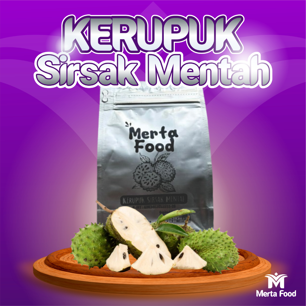 

Kerupuk Sirsak Mentah ( Kerupuk bukan Keripik, Pertama di Indonesia ) Kerupuk Buah