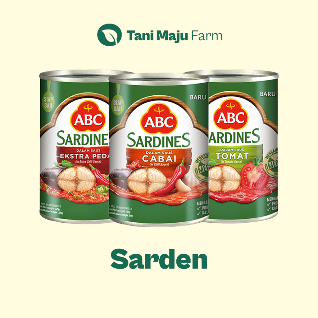 

ABC - Sarden Dalam Saus Tomat Cabai Ekstra Pedas Sardines (1 pcs) - Kebutuhan Masak