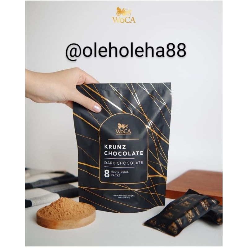 

KRUNZ DARK CHOCOLATE POUCH WITH INDIVIDUAL PACK (8X13GR)