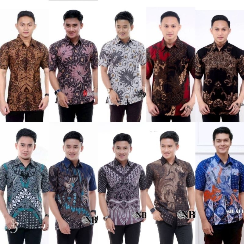 SALE  Baju Batik Pria Seragam Batik Murah Terjangkau Seragam Nikahan