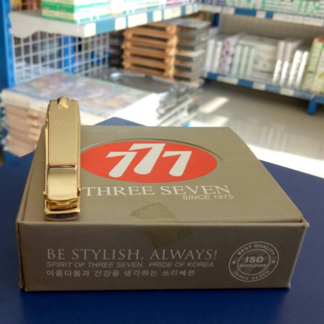 

RESTOK GAN Gunting Kuku 777 besar Gold N211 JUMBO EMAS