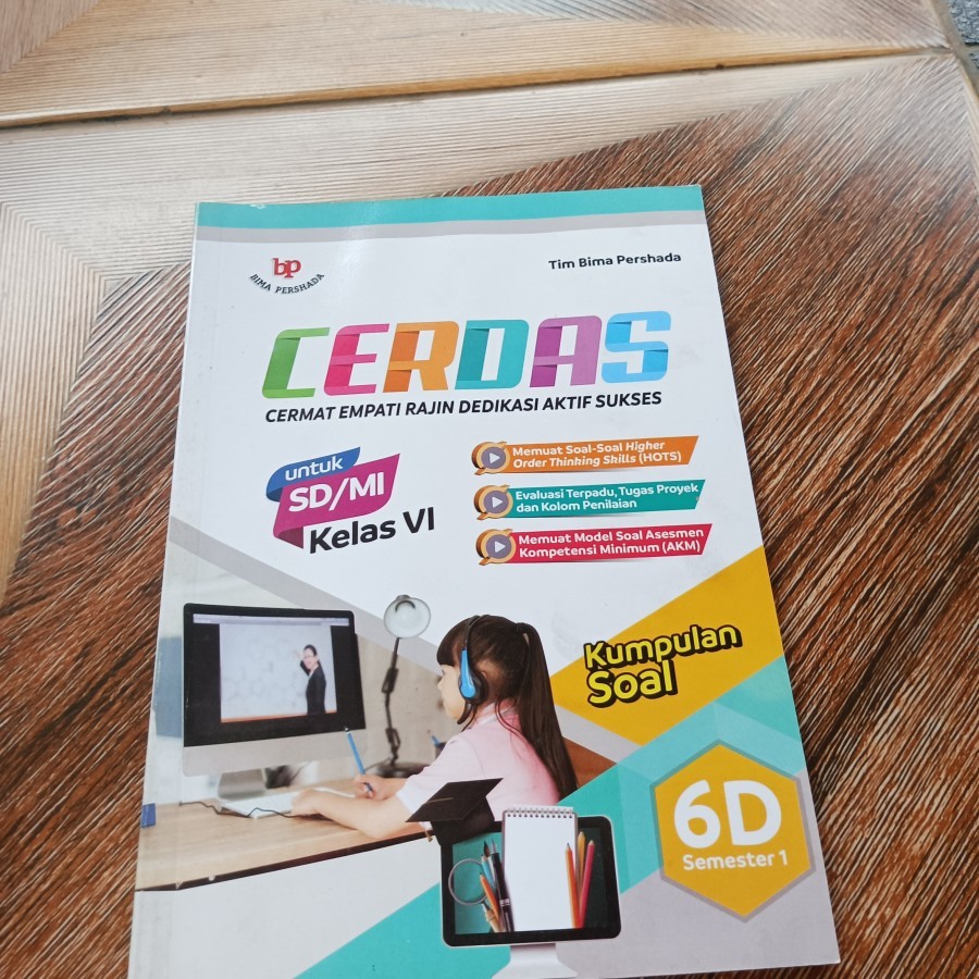 Buku Cerdas Kumpulan Soal 6D Kelas VI SD