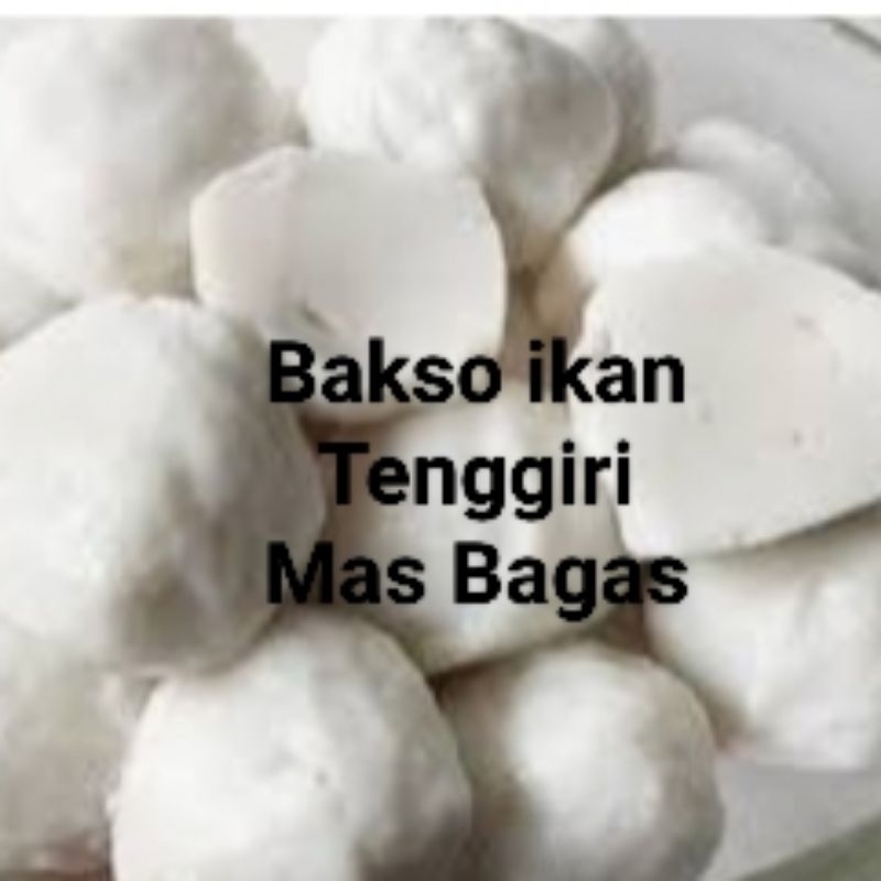 

Frozen Bakso ikan Tengiri 500gram/isi 27-28 biji