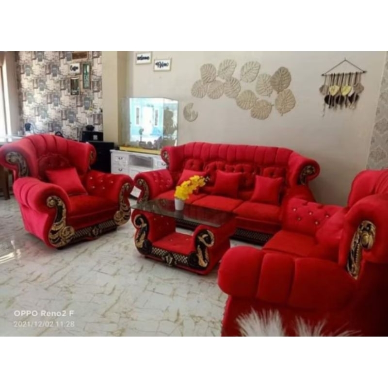 sofa jaguar mewah 321 Sofa minimalis modern