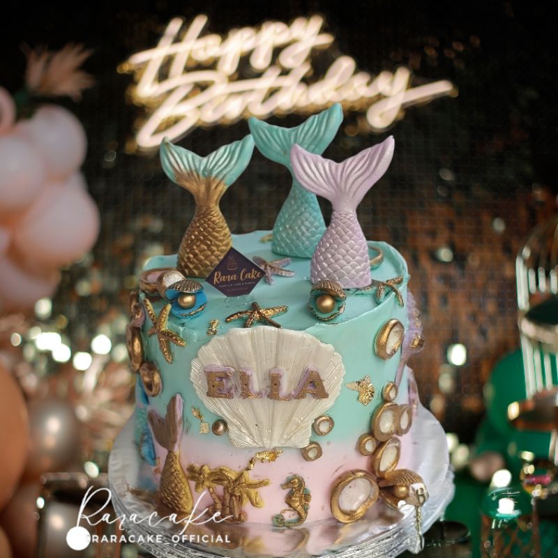 

PROMO cake custom mermaid