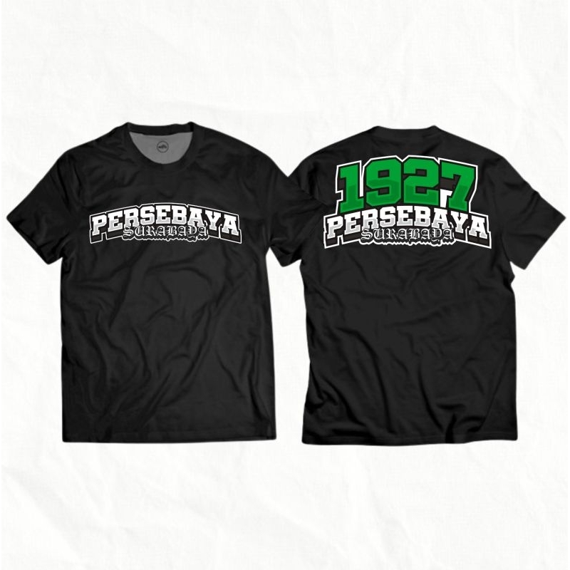 Kaos Distro Persebaya Surabaya 1927 Motif Terbaru Sablon Dtf Anti Luntur Bisa Cod LuminoYou
