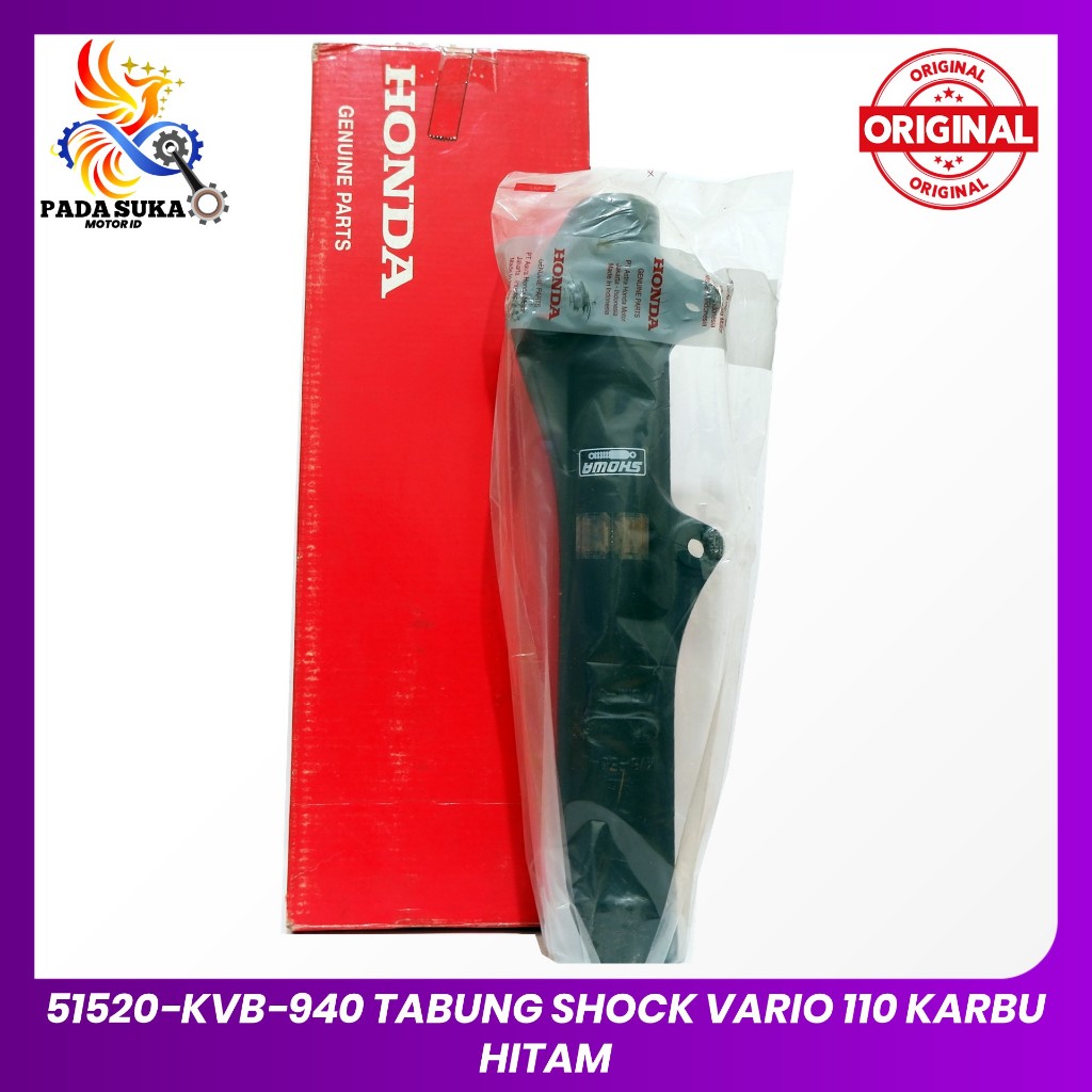 Tabung Shock Depan Kiri Motor Vario 110 Karbu / Tabung Shockbaker Hitam Motor Honda / Case Comp L Fr