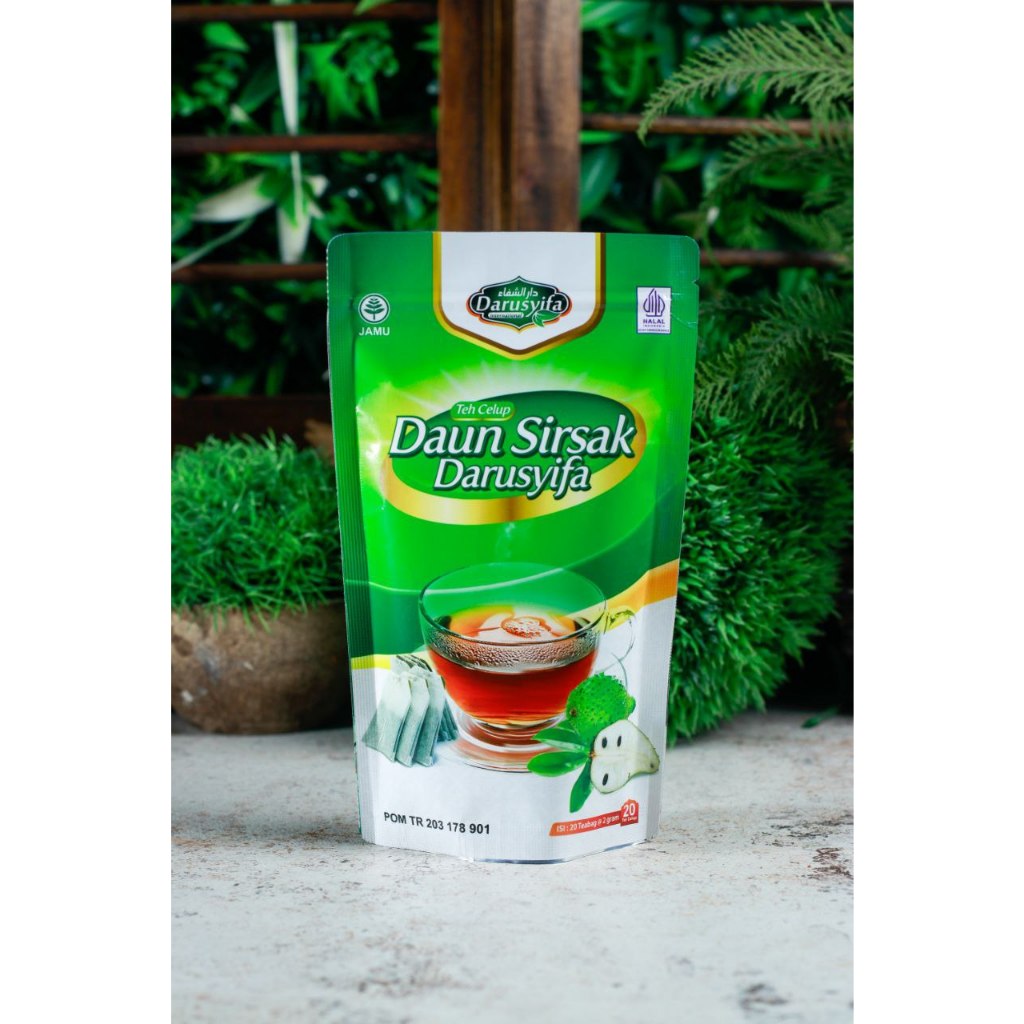 

Teh Daun Sirsak Anti Kanker Darusyifa Alami