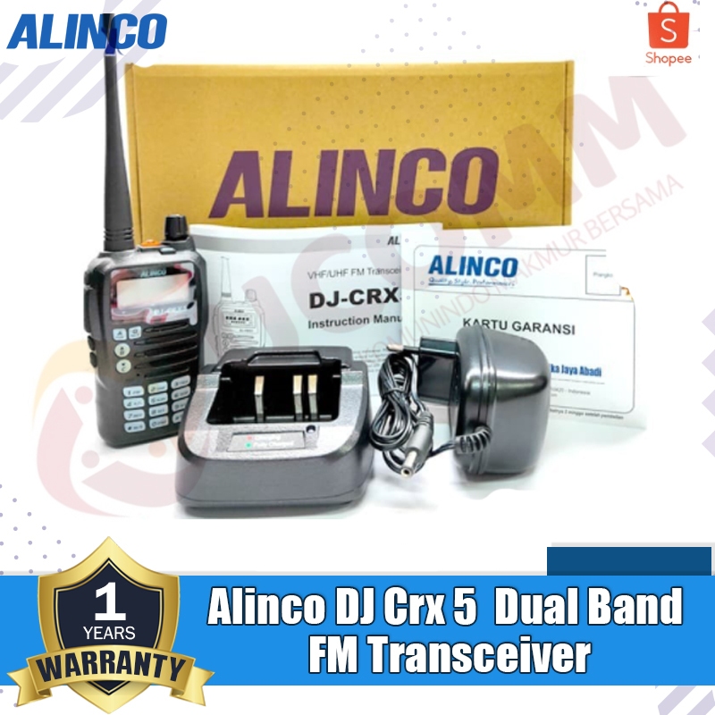 ALINCO Dj Crx5 Dual band Frekuensi Ht Alinco Dj Crx5 Dual Band Garansi Resmi Original