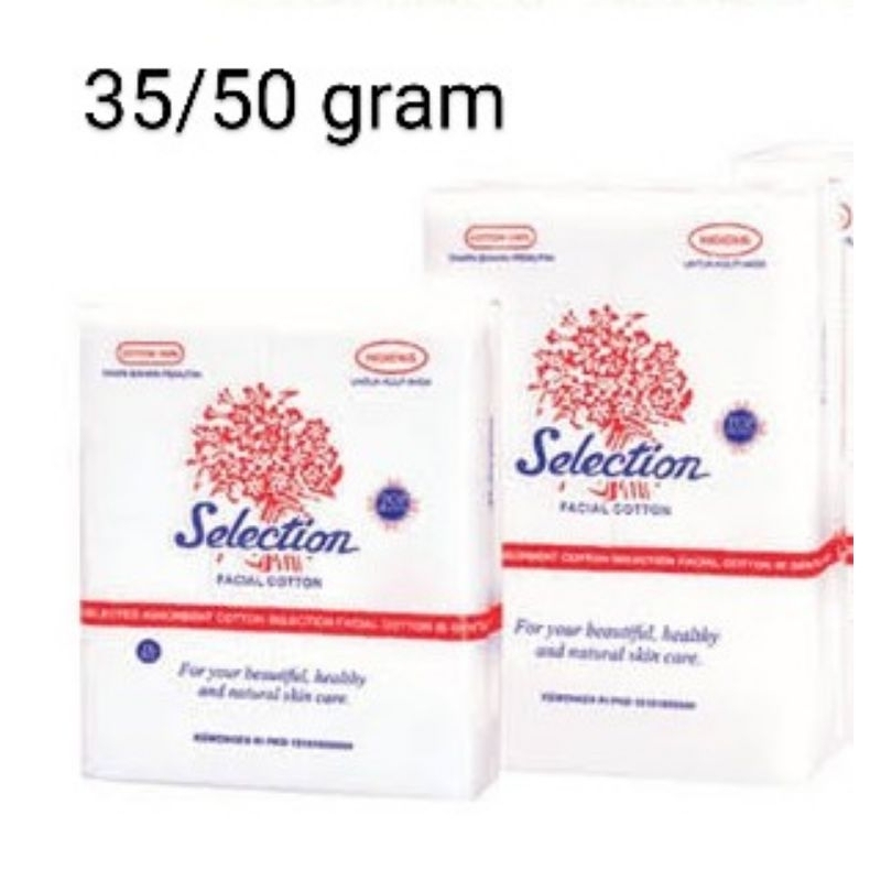 Kapas Wajah Selection - Kapas Perawatan Kecantikan