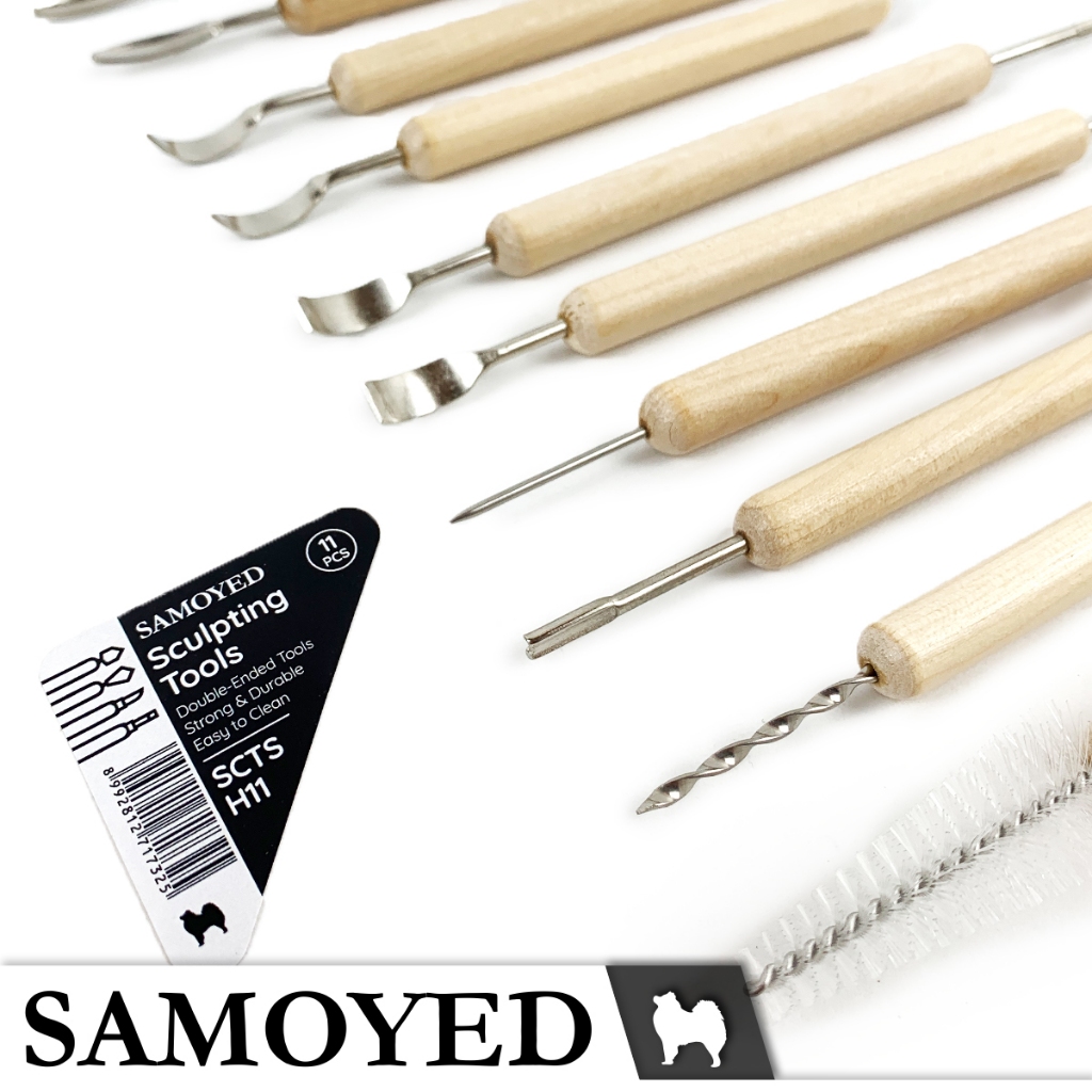 

H7Y Alat Ukir / Pahat Seni Patung / Pot Tanah Liat Polimer / Keramik / Lilin / Dekorasi Kue /