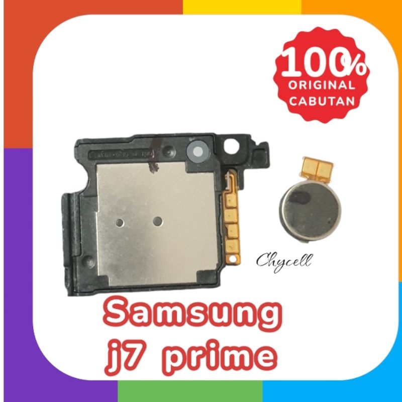buzzer dan vibra getar samsung j7 prime original 100% cabutan