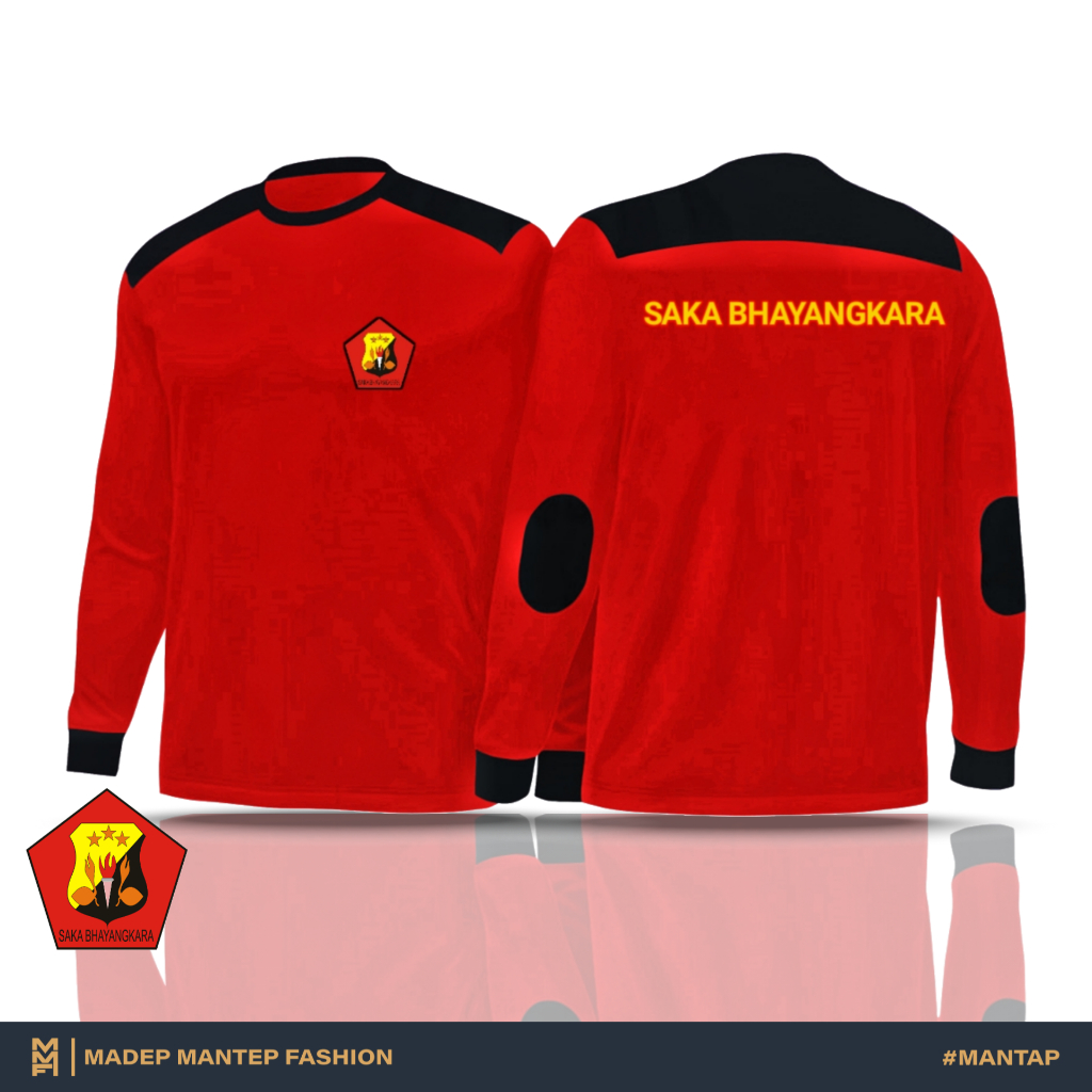 Kaos SAKA BHAYANGKARA Kaos Lengan Panjang Kegiatan Saka Bhayangkara Pramuka - PHH SAKA BHAYANGKARA