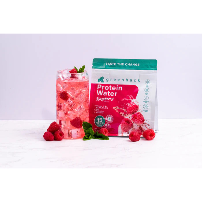 

Greenback Raspberry Protein Water 250g