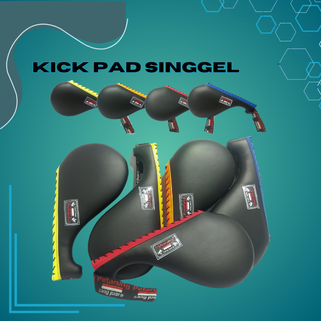 Chiko Official kick pad Singgel,Kicking Pad, Single Oscar Large for Taekwondo Paling Popular Target.