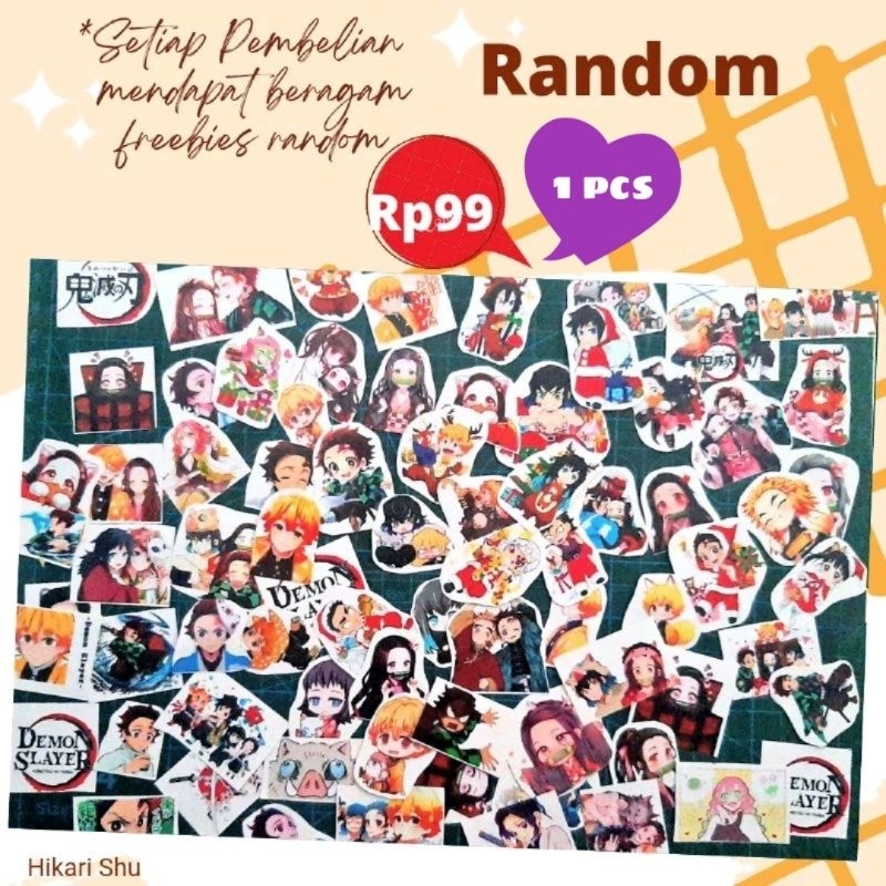 

Harga Satuan Sticker Aesthetic Demon Slayer Kimetsu No Yaiba Random Harga Satuan murah Sticker tumblr, sticker laptop, sticker diary, Sticker HP atau freebies toko kalian