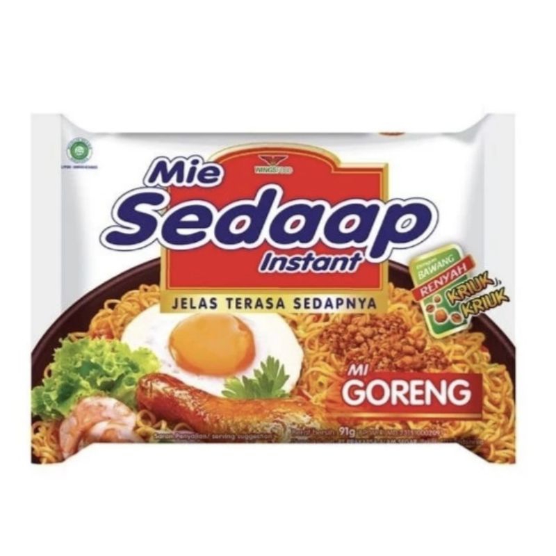 

Mie Instant Sedaap Goreng 90gr