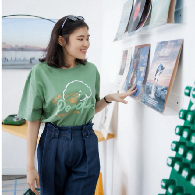 SAY POODLE - unisex and oversize tshirt anjing poodle [PAWandME]